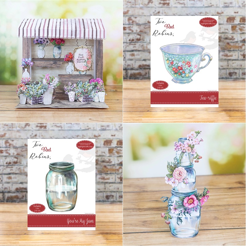 Craft Knife Set - Cerise Bloom Sterven Set Ambachtelijke Metalen