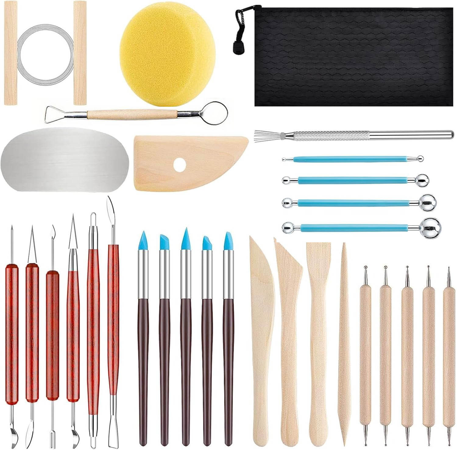 Craft Knife Set - 31 stks/set Art Keramiek Maken Beeldhouwen