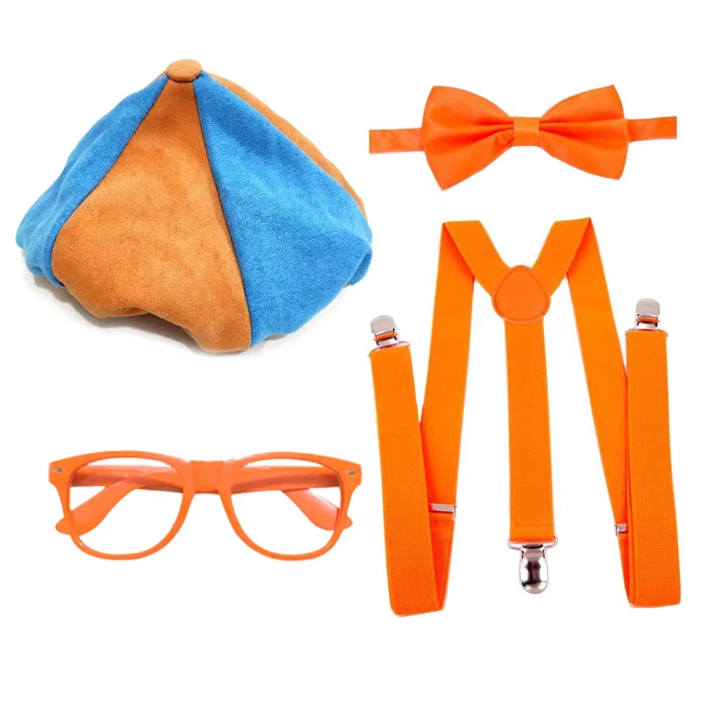 Cosplay Prop Bow - Ingenieur Cosplay Kostuums Oranje Bril Strikje
