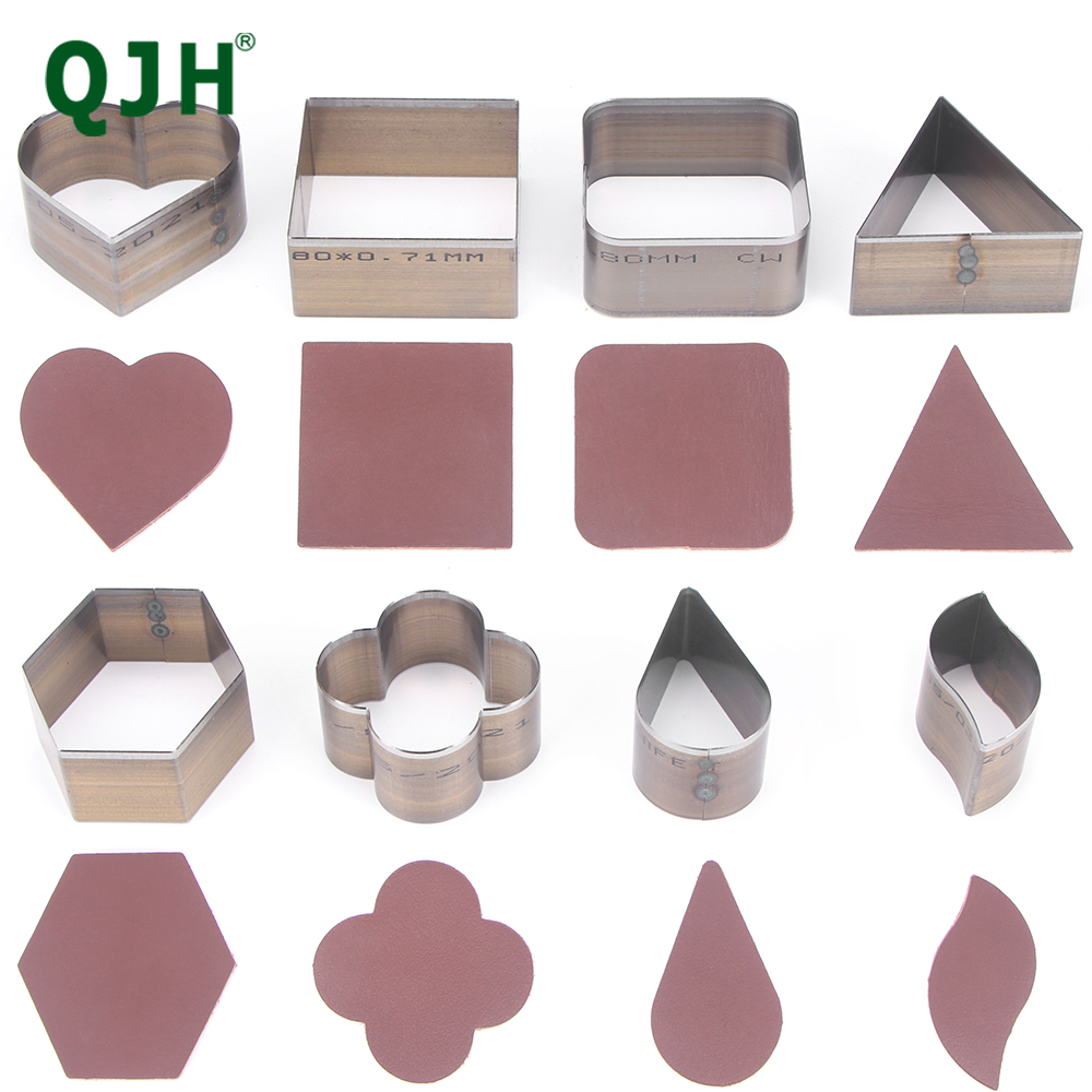 Craft Knife Set - 7-delige set lederen stalen ponsmessen DIY