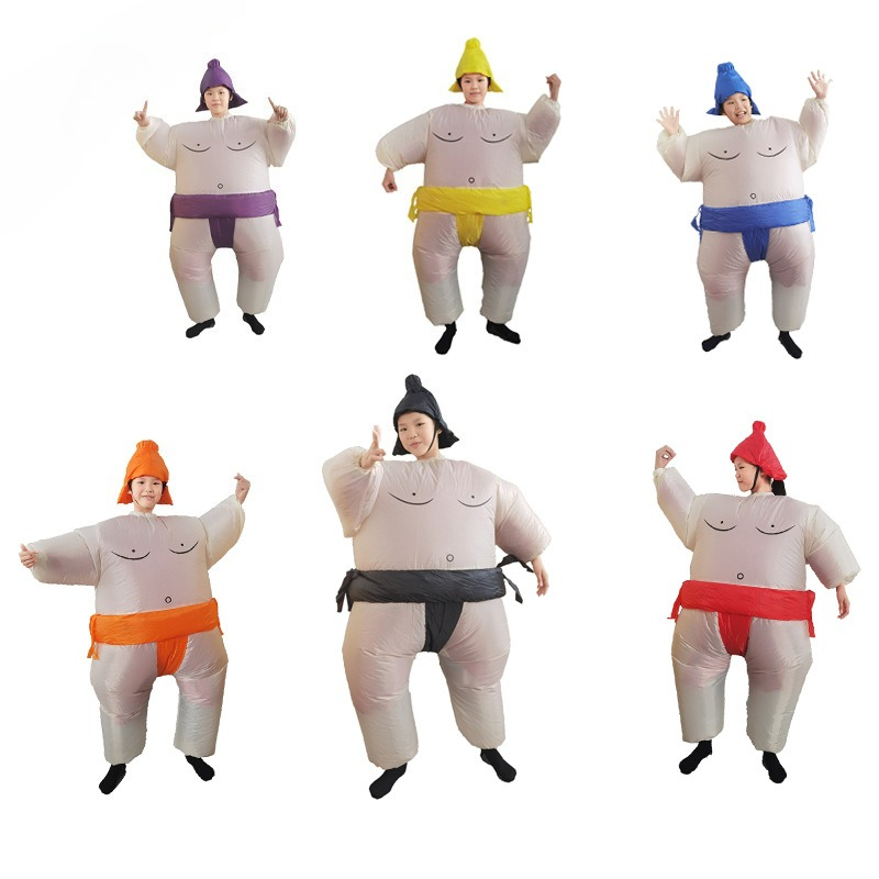 Prop For Cosplay - Dikke Man Sumo Worstelen Opblaasbare Kostuums