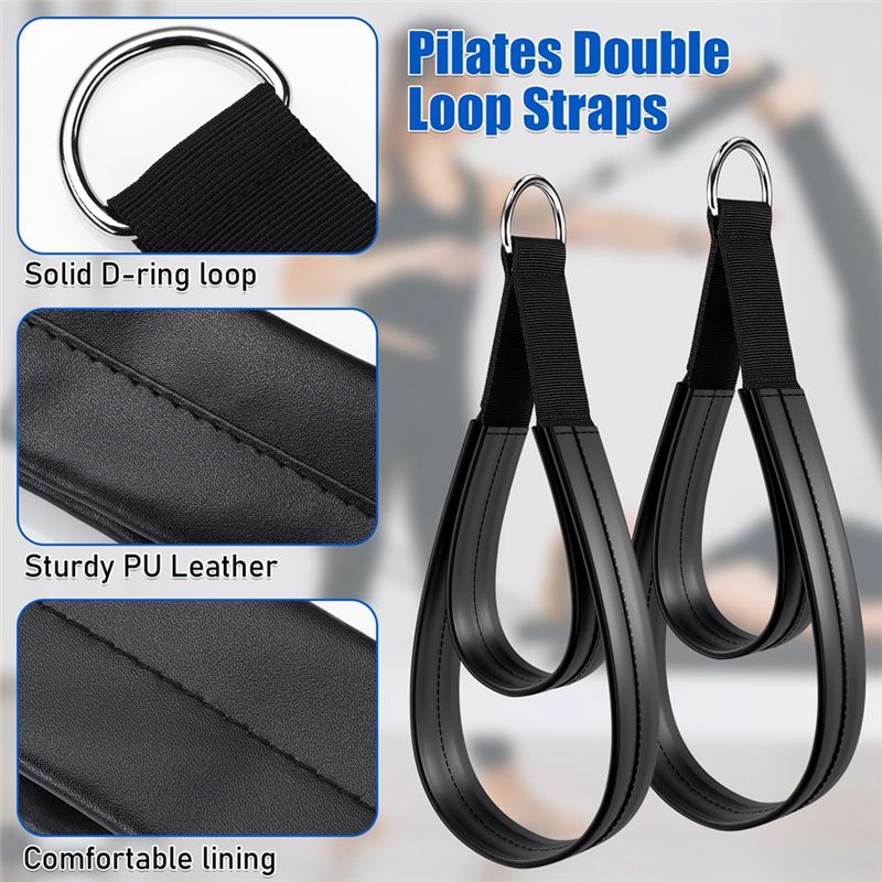 2PCS Pilates-riemen set Kit Pi - D Ring Strap recensie en prijs