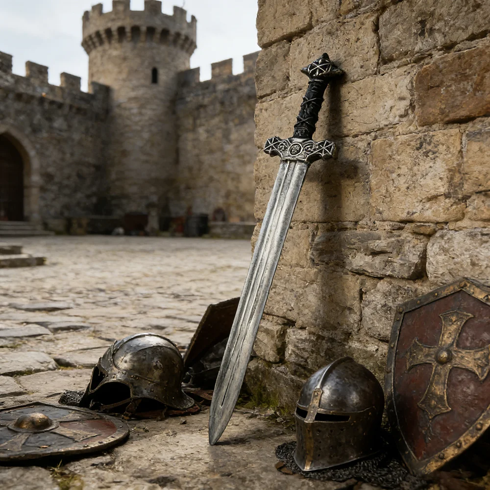60cm Middeleeuws Ridderszwaard - Cosplay Prop Dagger recensie en prijs