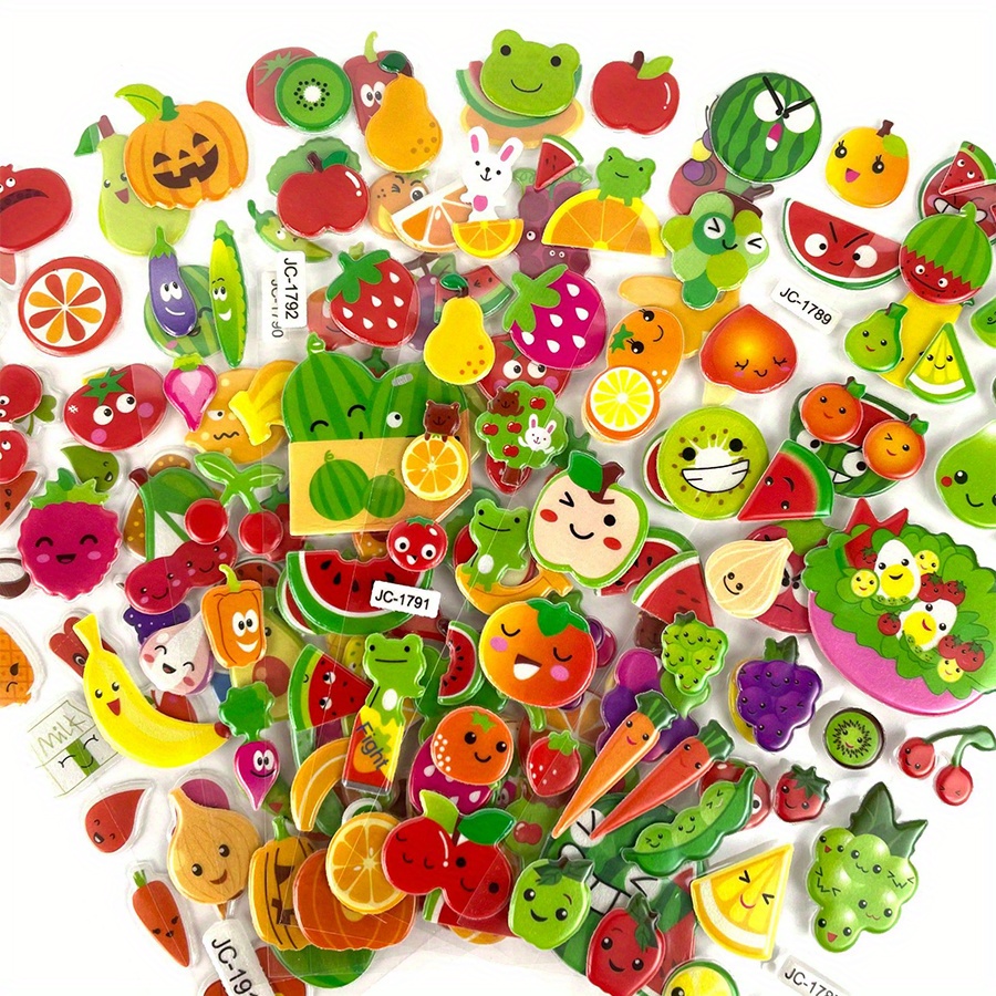 6 vellen 3D gezwollen stickers - Eva Foam Sheet recensie en prijs