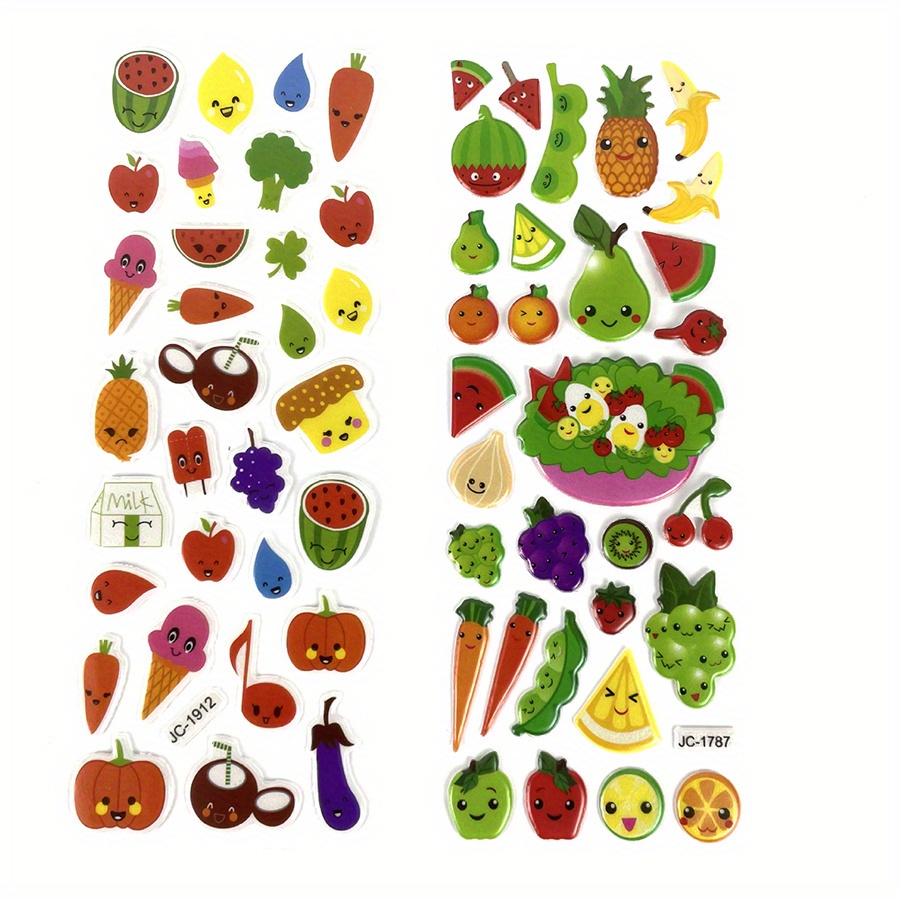 6 vellen 3D gezwollen stickers - Eva Foam Sheet recensie en prijs