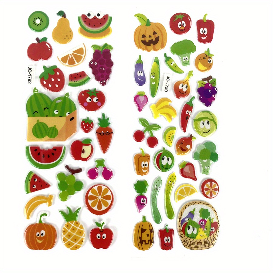 6 vellen 3D gezwollen stickers - Eva Foam Sheet recensie en prijs