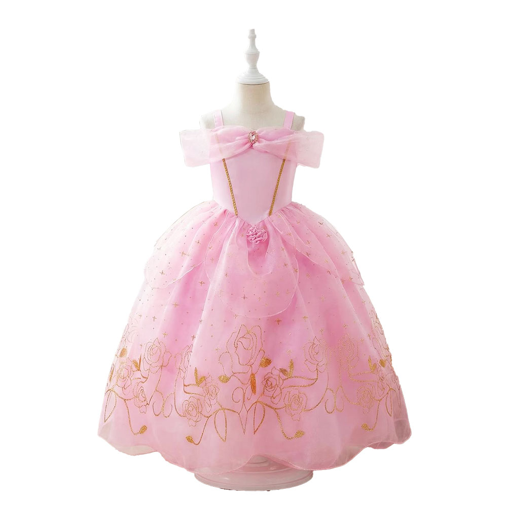 Roze prinsessenjurk voor meisj - Cosplay Prop Bow recensie en prijs